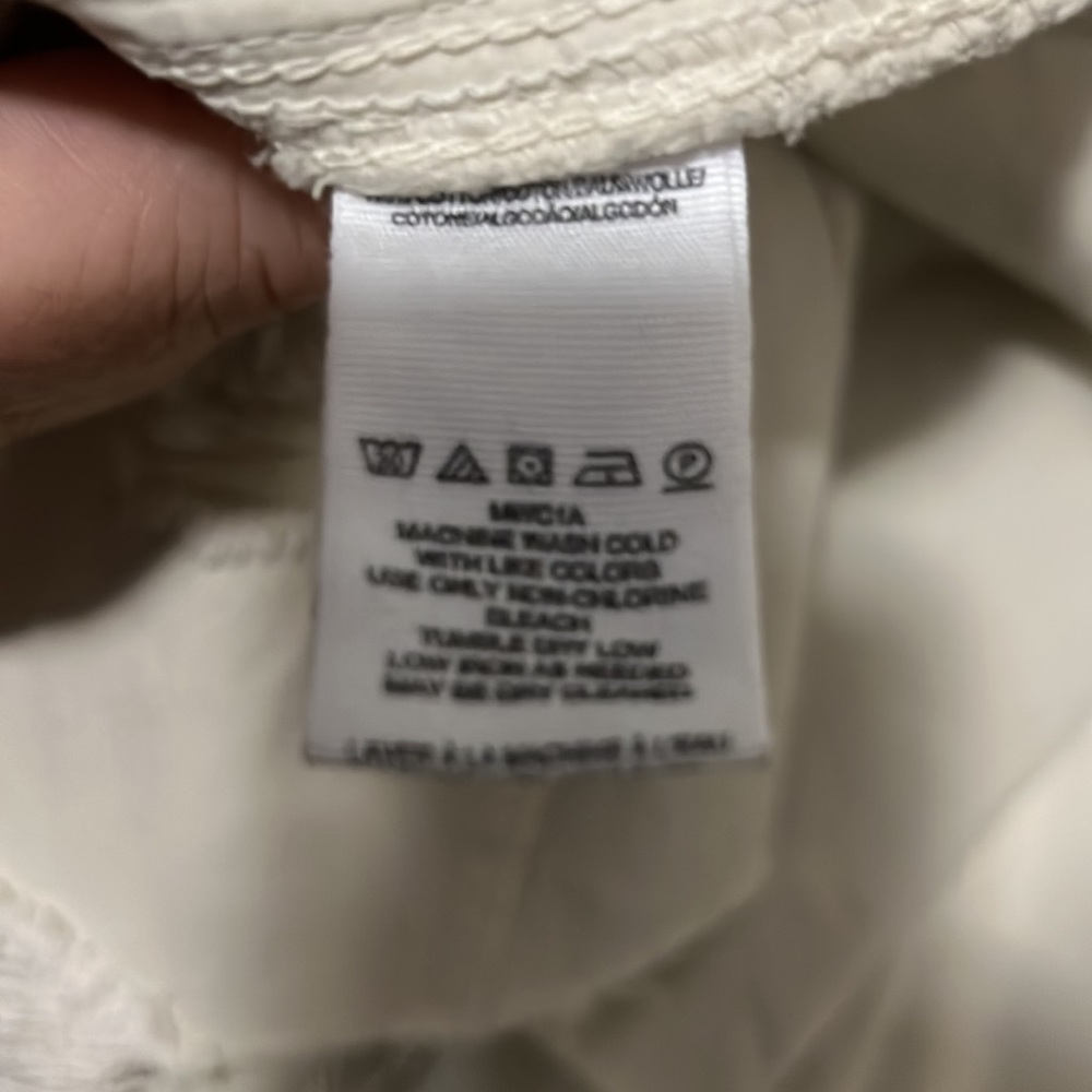 NWT $60 Free People | We the Free | Distressed & Ripped Denim Jean Skirt - Picture 10 of 13